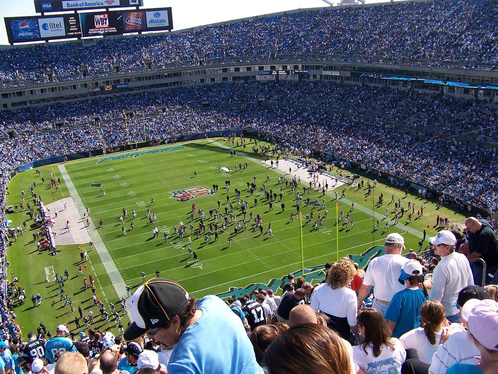 Bank of America Stadium Game Day