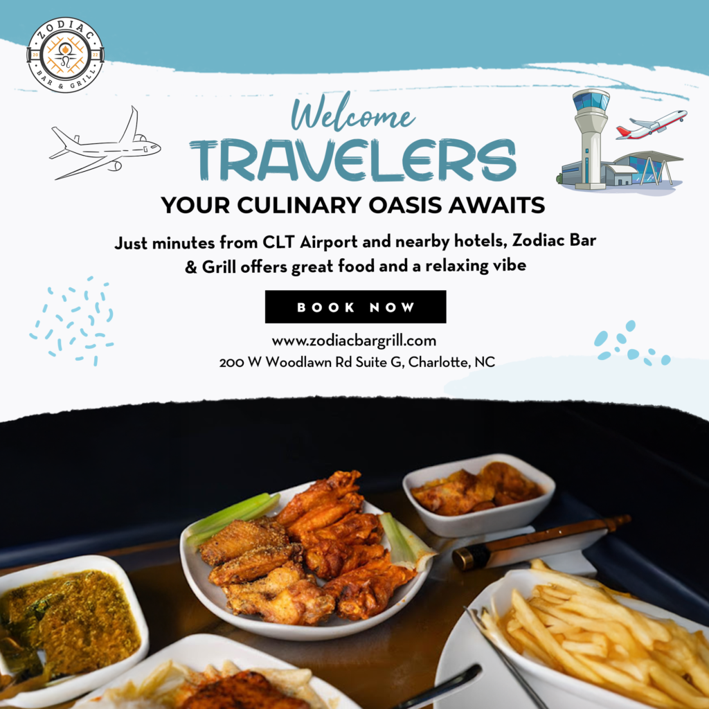 Zodiac Bar & Grill-WELLCOME TRAVELERS-19-06-2025 | Your Top Choice Near Charlotte Airport | Restaurant Near Me