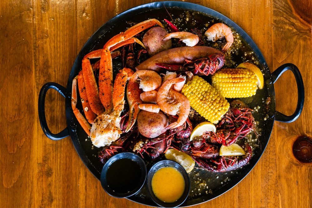 Crawfish and shrimp Houston TX