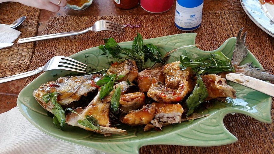 Grilled Fish at ANDAMAN Thai food & Seafood restaurant