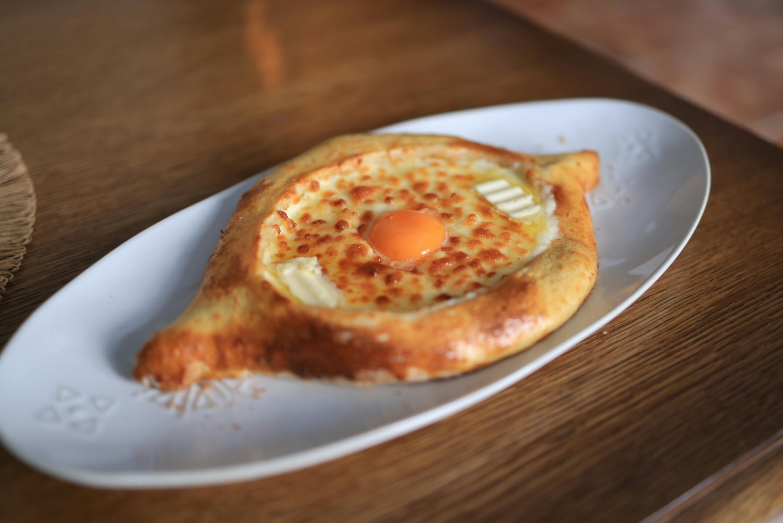 Khachapuri at Zorba- greek mediterranean Restaurant